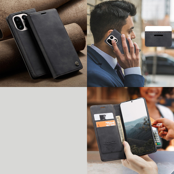 CASEME θήκη με πτυσσόμενο κάλυμμα τύπου πορτοφολιού για OnePlus 15