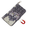 Θήκη με πτερύγιο για Oppo Reno 11F 5G, Wallet, cat