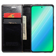 Θήκη με πτερύγιο για Samsung Galaxy S23, ERBORD Waxy Wallet, μαύρη