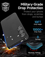 Θήκη για Samsung Galaxy S24, ERBORD Full Kevlar, για MagSafe, μαύρη