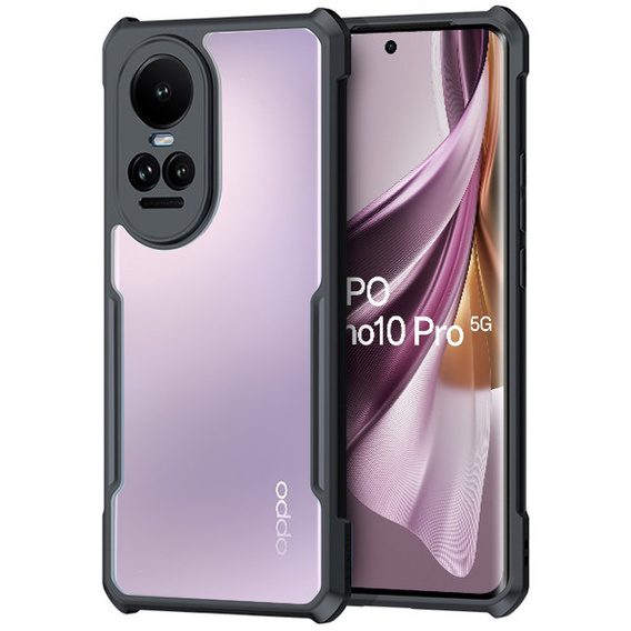 Θήκη για Oppo Reno 10 Pro, AntiDrop Hybrid, μαύρη