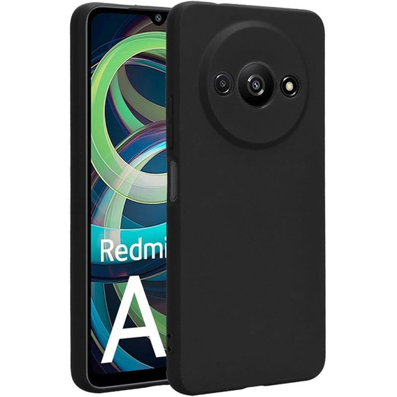 Λεπτή θήκη για Xiaomi Redmi A3, Slim, μαύρη