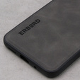 Θήκη για Xiaomi Redmi 12C, ERBORD Business, με πλάκα στήριξης αυτοκινήτου, γκρι