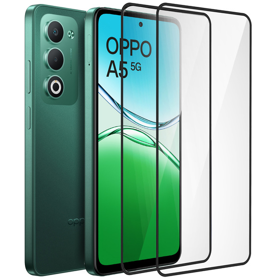 2x Μετριασμένο γυαλί για Samsung Galaxy A15 4G / A15 5G / M15, ERBORD 3D πλήρης οθόνη