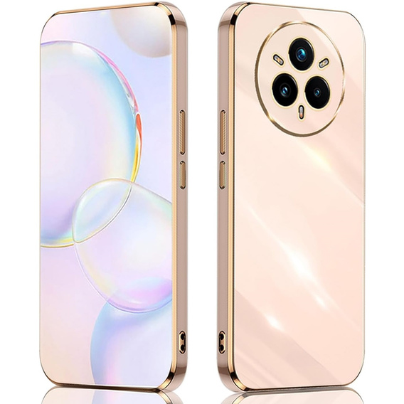 Θήκη για Realme 14 Pro+ 5G, Glamour CamShield, ροζ rose gold
