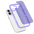 Θήκη Matt για iPhone 17, για MagSafe, ημιδιαφανές μοβ