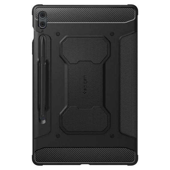 Θήκη SPIGEN Rugged Armor Pro για Samsung Galaxy Tab S9 FE+ 12.4" (X610/X616B) – Μαύρη