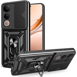 Θήκη για Vivo V50 Lite 4G / 5G, CamShield Slide, μαύρη