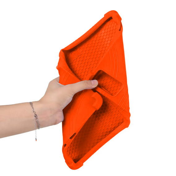 Θήκη σιλικόνης για Xiaomi Redmi Pad SE 11", Impact, θωρακισμένη, πορτοκαλί
