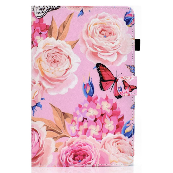 Θήκη για Lenovo Tab M10 Plus 10.6 Gen 3 125F/128F, flowers and butterfly