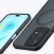 Θήκη για Honor 200 Lite, Fusion Hybrid, για MagSafe, μαύρη