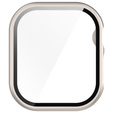 2w1 Etui + Szkło Hartowane Case do Apple Watch 7 / 8 41MM, Czarne