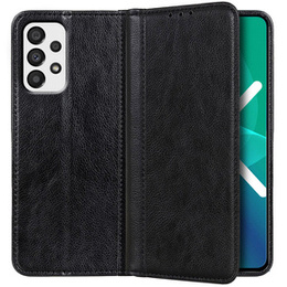 θήκη με πτερύγιο για Samsung Galaxy A33 5G, Split Leather, μπλε