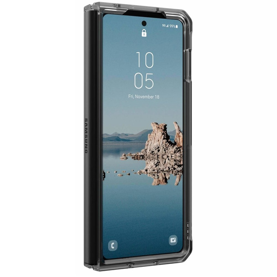 Urban Armor Gear Θήκη για Galaxy Z Fold 5 5G, Plyo MagSafe, διαφανής / γκρι