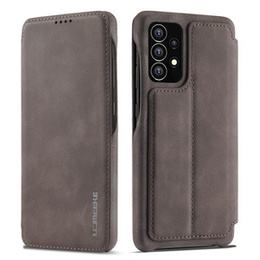 Θήκη με πτερύγιο για Samsung Galaxy A53 5G, LC.IMEEKE, καφές