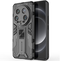 Θήκη για Xiaomi 14 Ultra, Military kickstand, μαύρη