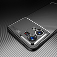 Θήκη για Oppo Reno7 4G, Carbon Gel, μαύρη