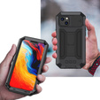 Θωρακισμένη θήκη για iPhone 14, R-JUST CamShield Slide, μαύρη