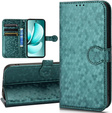θήκη πτερύγιο για Realme C71, Wallet Rhombus, πράσινη