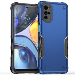 Θωρακισμένη θήκη για Motorola Moto G22, Dual-Layer, μπλε