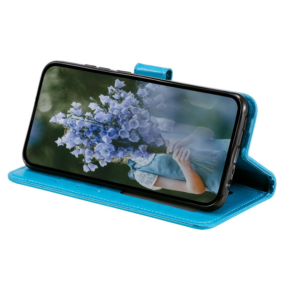 Θήκη με πτερύγιο για Realme 12 Pro 5G / 12 Pro+ 5G, Mandala, μπλε