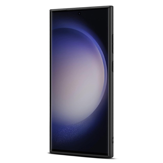 Θήκη για Samsung Galaxy S24 Ultra, Calf Texture, πορτοκαλί