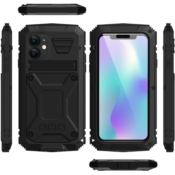 Θωρακισμένη θήκη για iPhone 11, R-JUST, μαύρη