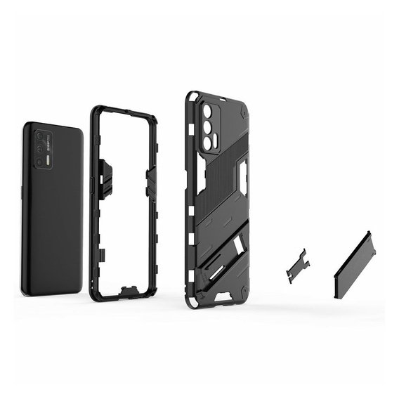 Θήκη για Realme GT 5G, Military kickstand, μπλε
