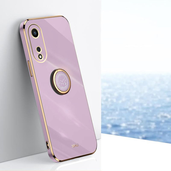 Θήκη για Oppo A78 5G, Electro Ring, μωβ