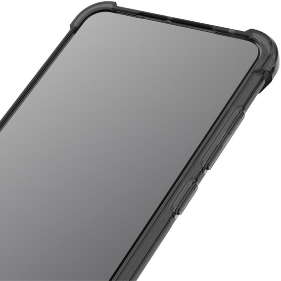 IMAK Θήκη για Xiaomi Redmi Note 9T 5G, Dropproof, διαφανής / μαύρη