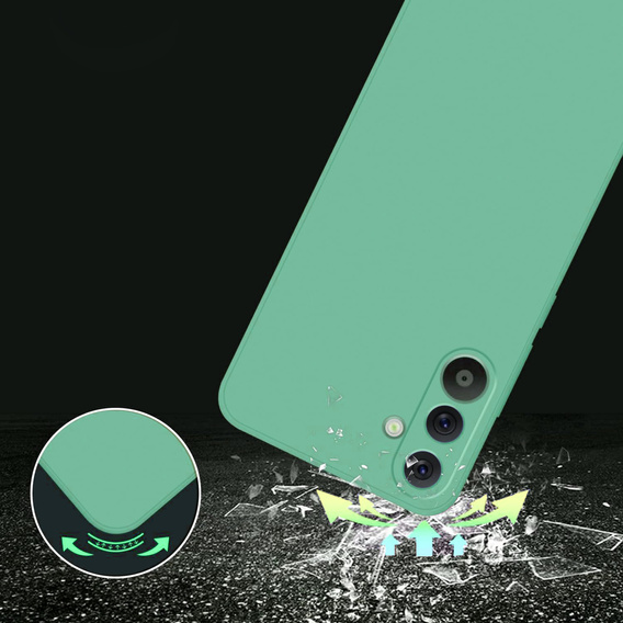 Θήκη για Samsung Galaxy A36 5G, Silicone Lite, μπλε