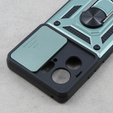Θήκη για Motorola Edge 40, CamShield Slide, πράσινο
