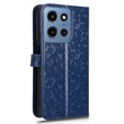 θήκη πτερύγιο για Motorola Moto G86 5G, Wallet Rhombus, μπλε