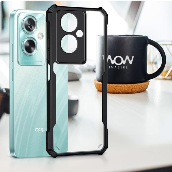 Θήκη για Oppo A79 5G, AntiDrop Hybrid, μαύρη