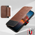 Θήκη 2 σε 1 για iPhone 17 Pro, SUTENI, για MagSafe, καφέ