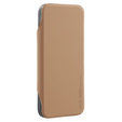 Θήκη X-LEVEL για iPhone 16 Pro, Magnetic Card Holder, καφέ