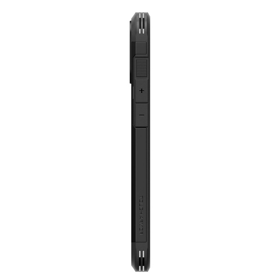 θήκη Spigen για iPhone 16, Tough Armor Mag Mag MagSafe, μαύρη + μετριασμένο γυαλί 9H