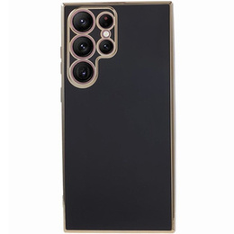 Θήκη για Samsung Galaxy S24 Ultra, Glamour CamShield, μαύρη