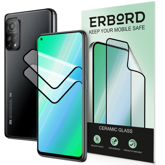 2x Κεραμικό υβριδικό γυαλί ERBORD για Oppo A54 5G/A74 5G/A93 5G