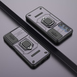 Θήκη για Samsung Galaxy M34, KickStand Camera Lens, μωβ