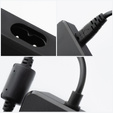 Φορτιστής για φορητό υπολογιστή Forcell E856 USB-C 90W με ανταλλακτικά ακροφύσια