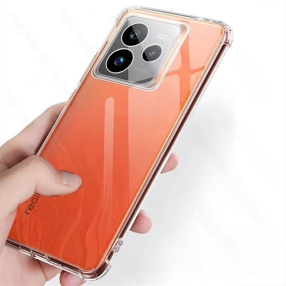 Θήκη για Realme GT 7 Pro, Dropproof, διαφανής