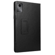 Θήκη για DOOGEE T30 Pro, bi-fold, με πτερύγιο, μαύρη