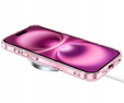 Θήκη για iPhone 16 Pro, ERBORD Glitter MagSafe, ροζ + Γυαλί οθόνης