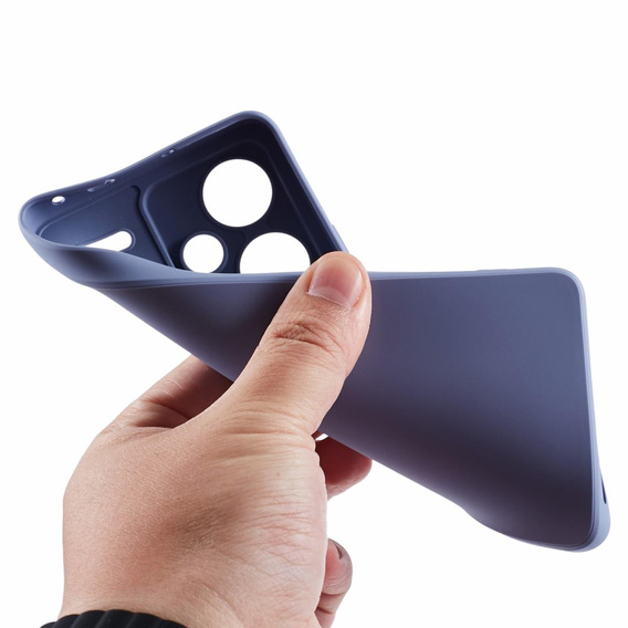 Θήκη για Xiaomi Redmi Note 13 Pro+, Silicone Lite, μωβ