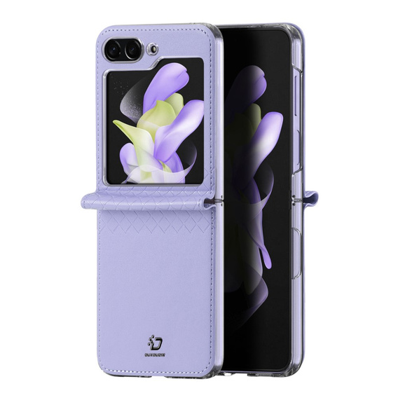 Θήκη Dux Ducis για Samsung Galaxy Z Flip5 5G, Bril, μωβ