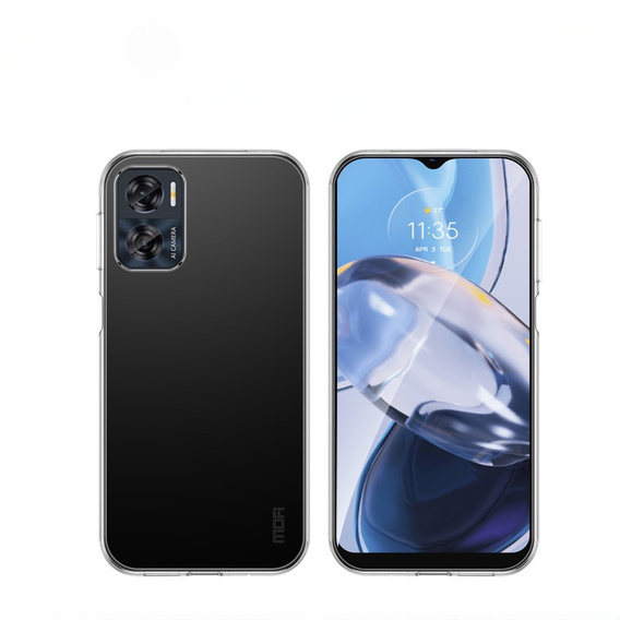 Θήκη MOFI για Motorola Moto E22i / Moto E22, λεπτή, διαφανής