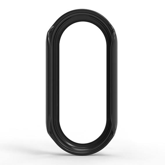 Θήκη 2σε1 + γυαλί μετριασμένο για Xiaomi Smart Band 10 / 9 / 8, μαύρη