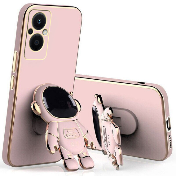 Θήκη για Oppo Reno7 Lite 5G, Astronaut, ροζ