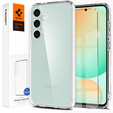 θήκη Spigen για Samsung Galaxy S24 FE, Ultra Hybrid, διαφανής + μετριασμένο γυαλί 9H